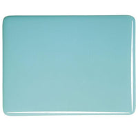 Bullseye Glass 0116-30F 20x35 Turquoise Blue full stock sheet