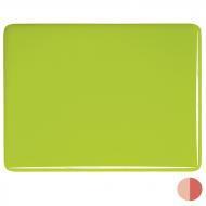 Bullseye Glass 0126-00N 10x17.5 Spring Green Disc. 1/11 quarter stock sheet