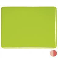 Bullseye Glass 0126-50F 10x17.5 Spring Green quarter stock sheet