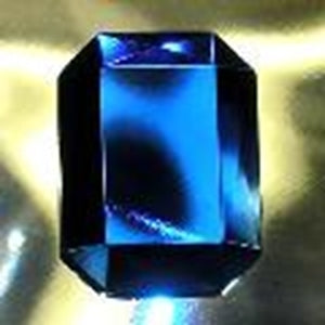 Gems 18 X 25mm Octagon Jewel Dark Blue