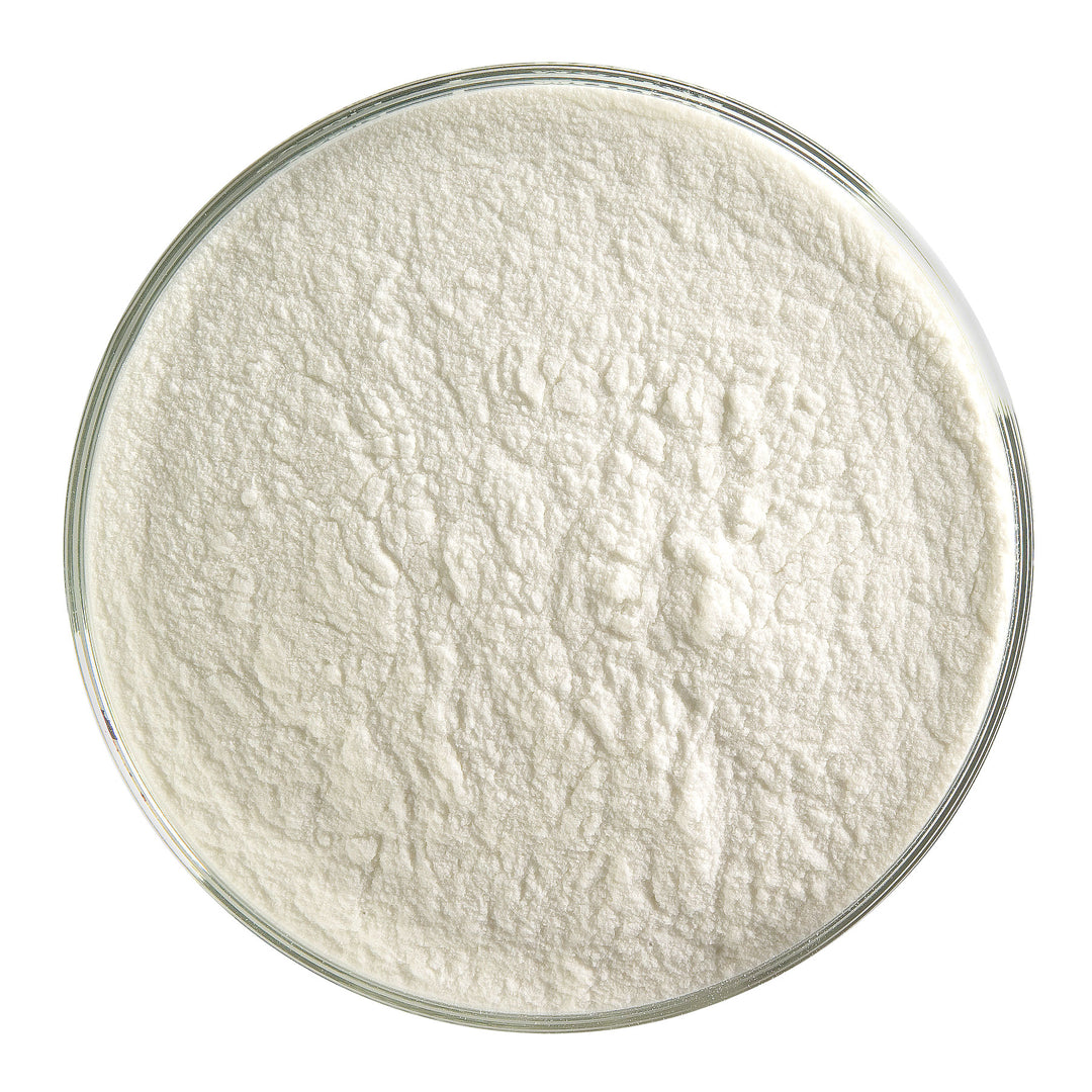 Bullseye Frit 0137-0008 French Vanilla Opal Frit Powder 1 Lb Jar