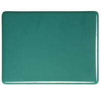 Bullseye Glass 0144-30F Teal Green SQFT Listing