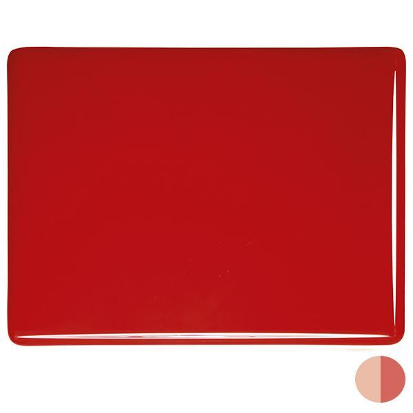 Bullseye Glass 0225-50F Pimento Red SQFT Listing