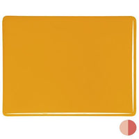 Bullseye Glass 0320-30F 20x35 Marigold Yellow full stock sheet