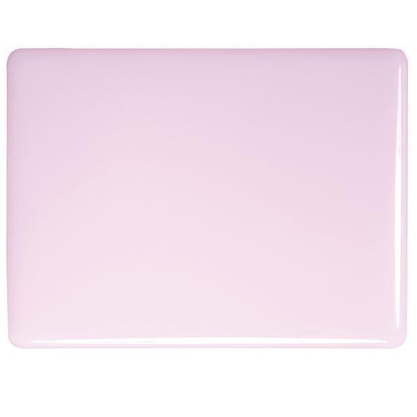 Bullseye Glass 0421-30F 17.5x20 Petal Pink half stock sheet