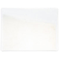 Bullseye Glass 1101-37F 17.5x20 Clear half stock sheet