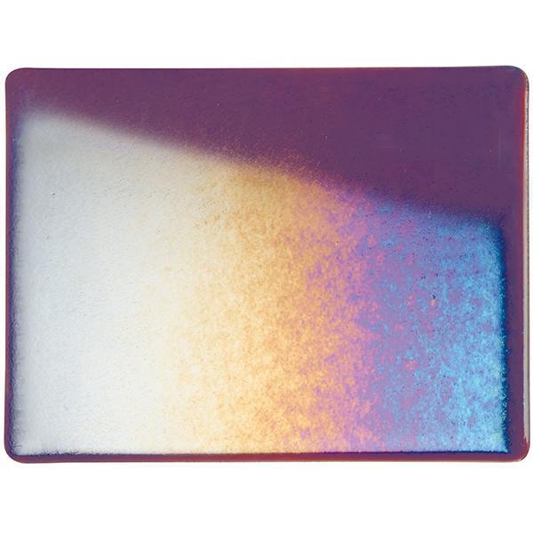 Bullseye Glass 1105-31F 10x17.5 Deep Plum quarter stock sheet