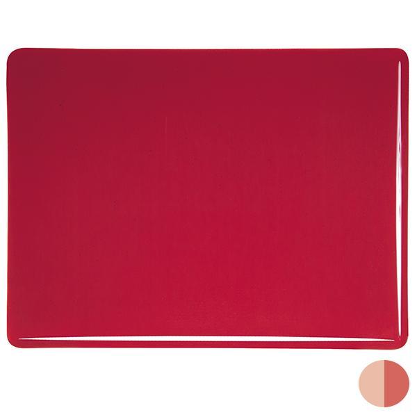 Bullseye Glass 1122-50F Red SQFT Listing