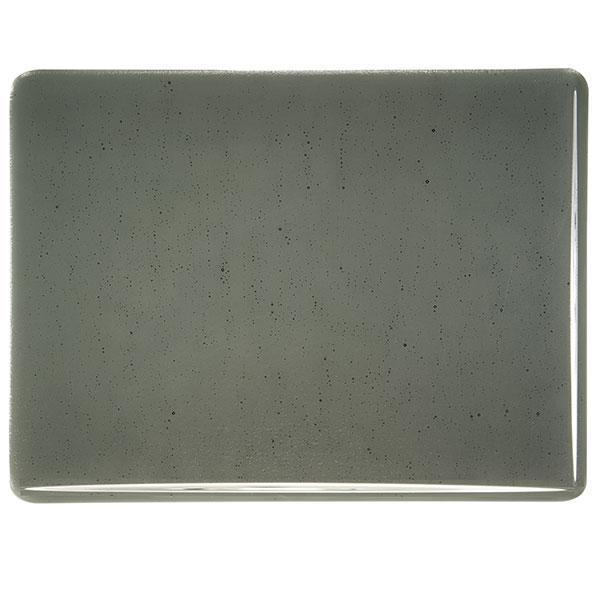 Bullseye Glass 1129-00F 17.5x20 Charcoal Gray - DISC half stock sheet