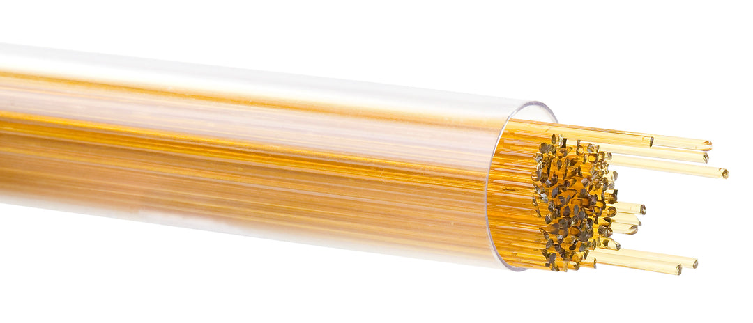 Bullseye Stringers 1137 Medium Amber Bullseye Stringers 1mm