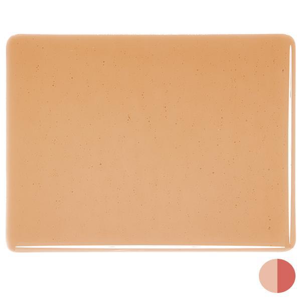 Bullseye Glass 1205-30F Light Coral Stiker SQFT Listing