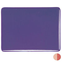 Bullseye Glass 1334-30F 17.5x20 Gold Purple half stock sheet