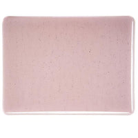 Bullseye Glass 1405-30F 10x17.5 Light Plum quarter stock sheet