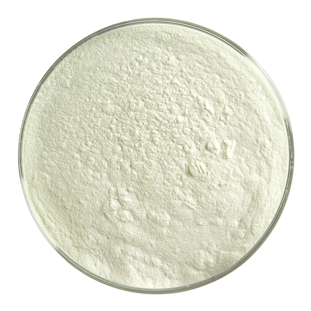 Bullseye Frit 1412-0008 Light Aventurine Green Transparent Frit Powder 1 Lb Jar Fusible