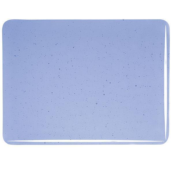 Bullseye Glass 1414-30F 17.5x20 Light Sky Blue half stock sheet