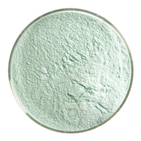 Bullseye Frit 1417 08 Emerald Green Powder 1 Lb Jar Fusible