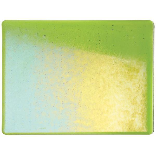 Bullseye Glass 1426-31F 10x17.5 Spring Green quarter stock sheet