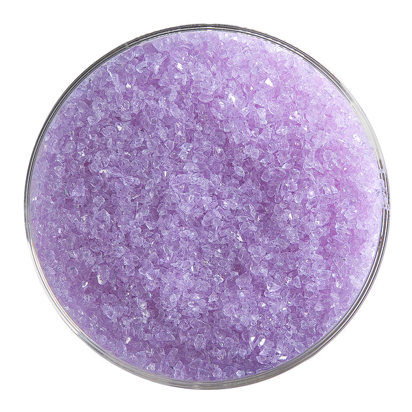 Bullseye Frit 1442 02 Neo Lavender Medium 1 Lb Jar Fusible