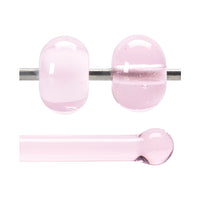 Bullseye Rods 001821 0576F Erbium Pink Tint Transparent Bullseye Rods