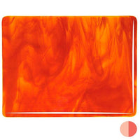 Bullseye Glass 2125-30F Yellow/Red Striker SQFT Listing