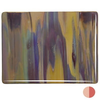 Bullseye Glass 2250-00N 17.5x20 Soft Yellow Opal half stock sheet