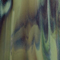 Bullseye Glass 3212-30N 10x17.5 Olive Green Opal quarter stock sheet