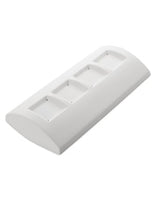 Bullseye Mold 8902 12-1/8 Four Candle Bridge