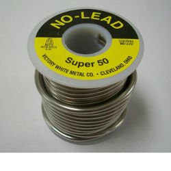 Lead Free Victory White Wire Solder 1 lb roll