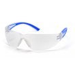 Safety Items Cortez Safety Glasses Clear/Blue Temples Lens