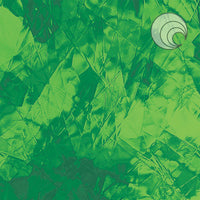 Oceanside Glass 121A-F 12x12 Light Green Artique eighth stock sheet
