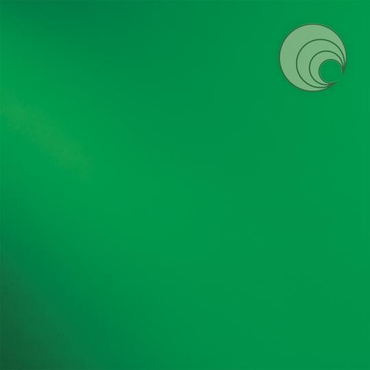 Oceanside Glass 123S-F 12x24 Medium Green Smooth Fusible quarter stock sheet