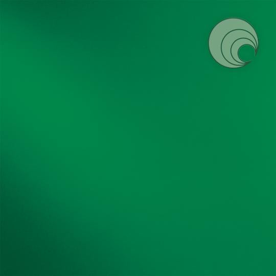 Oceanside Glass 125S-F 12x24 Dark Green Smooth Fusible quarter stock sheet