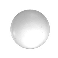 Gems 12mm Round Smooth Jewel Clear/Crystal