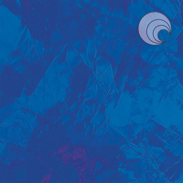Oceanside Glass 136A-F 24x48 Dark Blue Artique Fusible full stock sheet