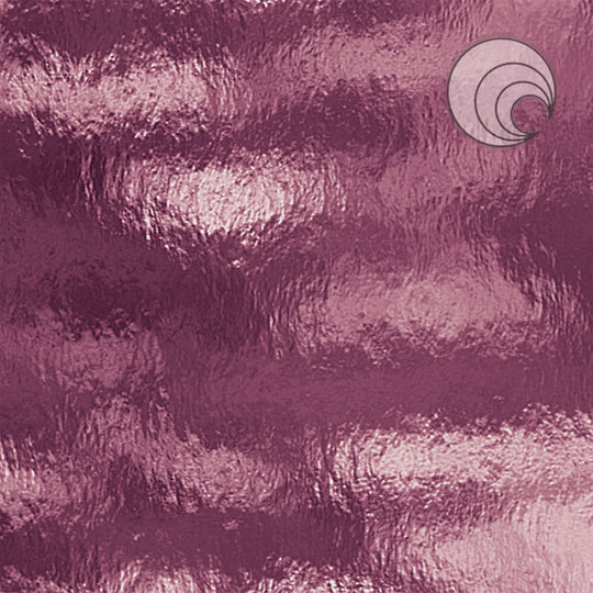 Oceanside Glass 142RR-F 12x12 Light Purple Rough Rolled eighth stock sheet