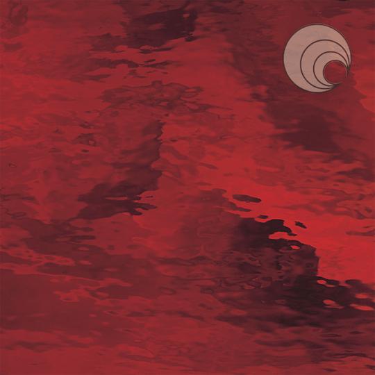 Oceanside Glass 152W-F 22x24 Ruby Red Waterglass Fusible half stock sheet