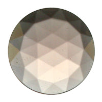Gems 15mm Round Faceted Jewel Peach