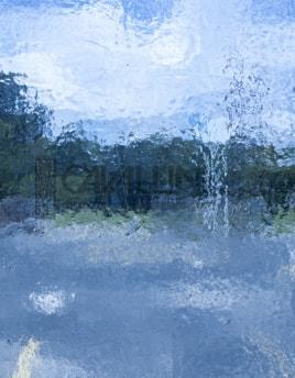 Wissmach Glass 189DR 21x32 Light Blue Cathedral half stock sheet