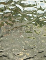 Wissmach Glass 195 FLEMISH 14x16 Pale Yellow Flemish sixth stock sheet