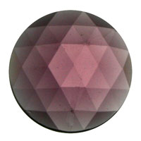 Gems 20mm Round Faceted Jewel Amethyst