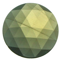 Gems 20mm Round Faceted Jewel Opal