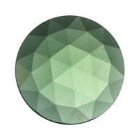 Gems 20mm Round Faceted Jewel Sea Green