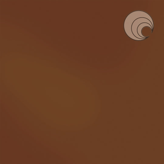 Oceanside Glass 211-74S-F 12x24 Chestnut Brown Solid Opalescent quarter stock sheet