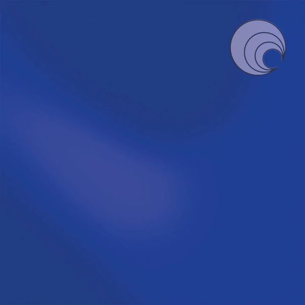 Oceanside Glass 230-76S-F 12x24 Dark Blue Opal Fusible quarter stock sheet