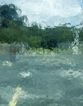 Wissmach Glass 235DR 32x42 Colonial Blue Cathedral full stock sheet