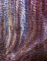 Wissmach Glass 238NLLG 21x32 Purple/Blue/Green Streaky Granite half stock sheet