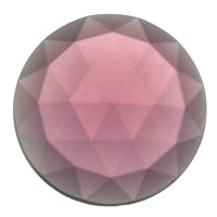 Gems 25mm Round Faceted Jewel Amethyst