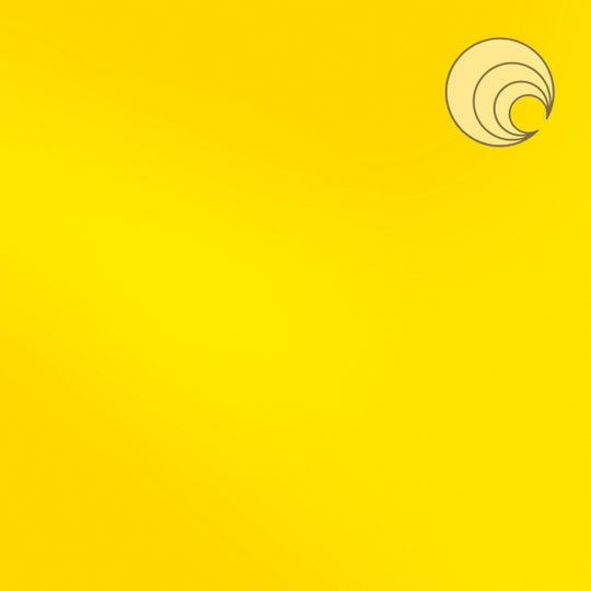 Oceanside Glass 267-72S-F 24x24 Sunflower Yellow Solid Opalescent half stock sheet
