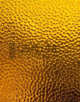 Wissmach Glass 310H 32x42 Medium Amber Hammered full stock sheet