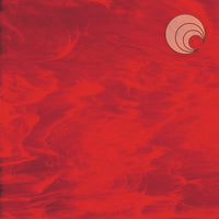 Oceanside Glass 359-1S-F 12x24 Red/ White Wispy Fusible quarter stock sheet